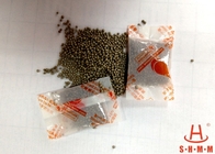 Portable Small Desiccant Packs , Clay Desiccant Packs With Quartz And Calcium Chloride Material